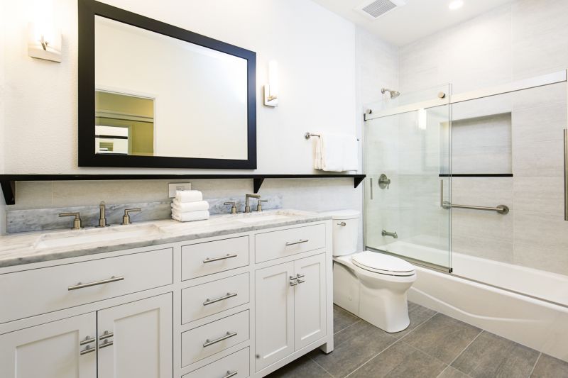 Bathroom with High-End Vanity